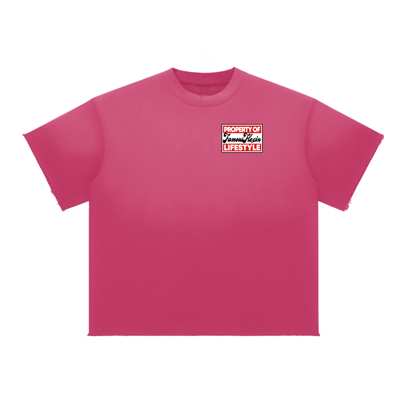 Sun Fade Raw Edge T-Shirt