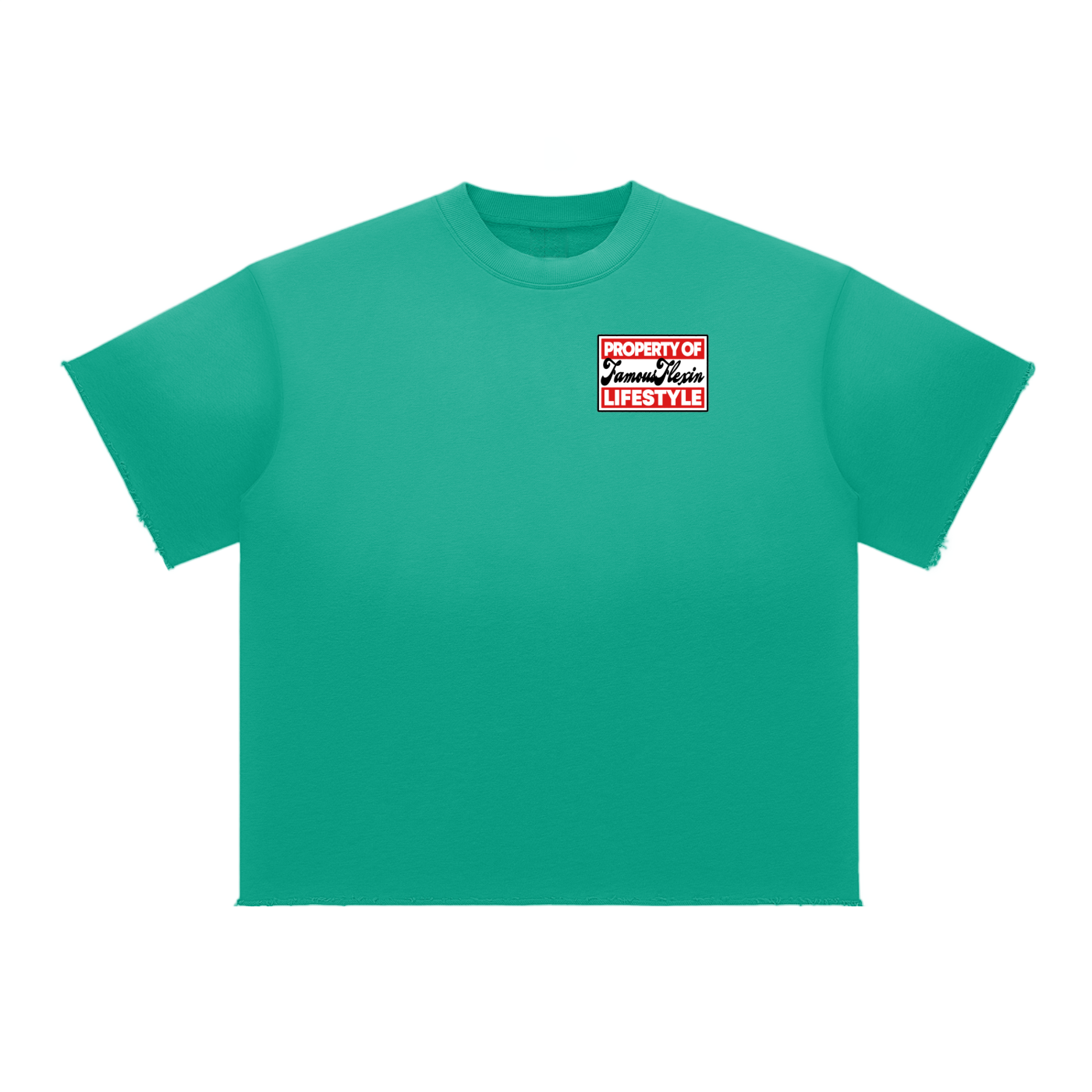 Sun Fade Raw Edge T-Shirt